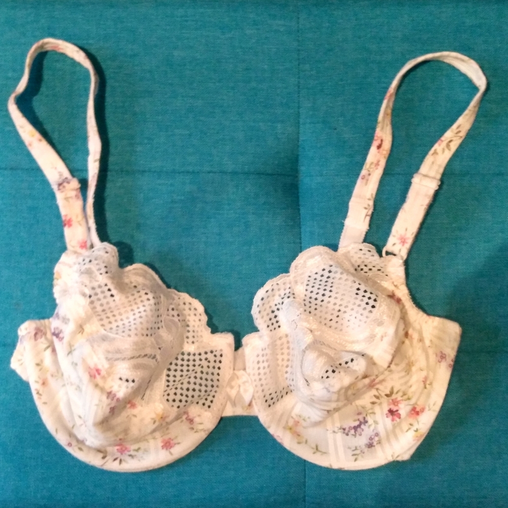 Vintage Werner's Cotton Kisses Bra 36D